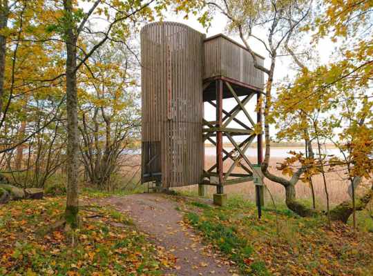 Fastholman lintutorni-Bird Watching Tower